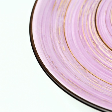 Тарелка десертная Wilmax Spiral Lavender 20,5 см фото