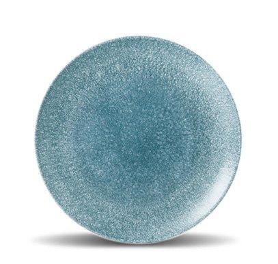 Тарелка обеденная Churchill RAKU SV 21,7 см синяя фото