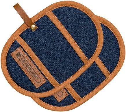 Набор из 2 прихваток Le Creuset 18х12 см Denim фото
