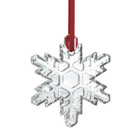 Ялинкова іграшка Rogaska Holiday 8х7 см Snowflake фото