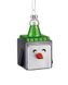 Елочная игрушка Alessi Le Palle Quadrate Cubik Penguin 7х6,7х9,2 см