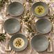Набір із 6 супових тарілок Seltmann Beat Color Glaze 22,5 см сірих