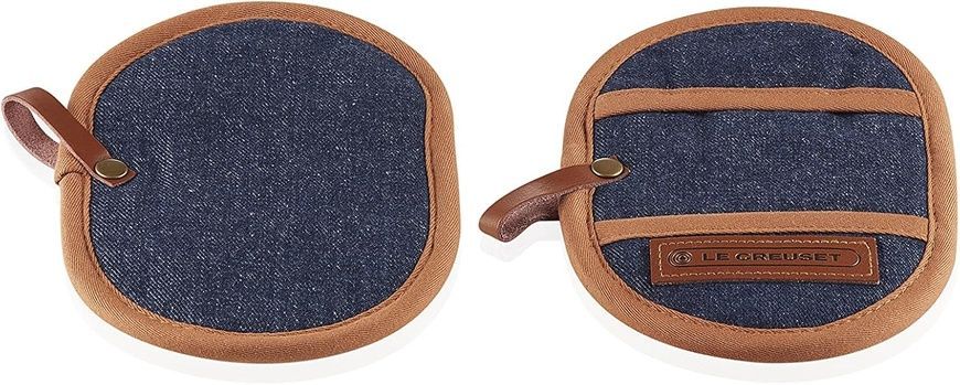 Набор из 2 прихваток Le Creuset 18х12 см Denim фото