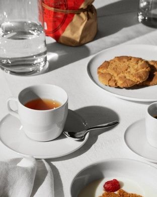 Набір із 4 чашок з блюдцями для кави Alessi Itsumo 210 мл фото