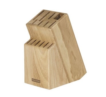 Блок для ножів Tescoma Woody 21х17 см дерев'яний фото