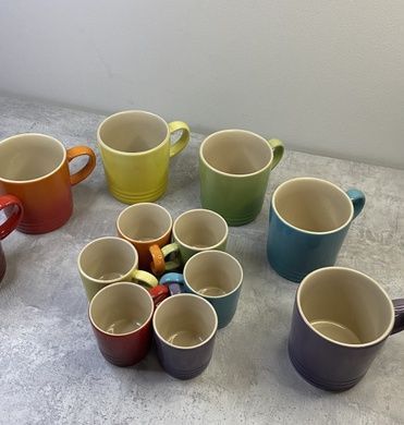 Набор из 6 чашек для чая Le Creuset Rainbow 350 мл разноцветный фото