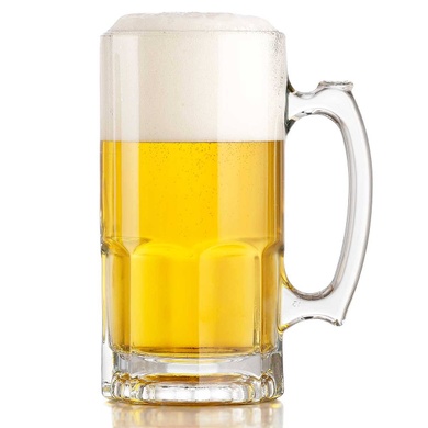 Набір з 6 склянок для пива 375 мл Libbey Trigger Handled Mug фото