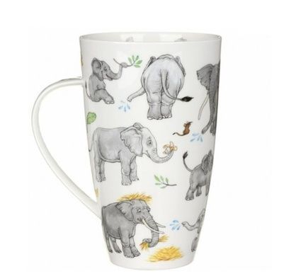 Чашка Dunoon Henley Elephantastic! 600 мл фото