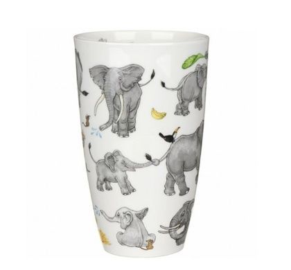 Чашка Dunoon Henley Elephantastic! 600 мл фото