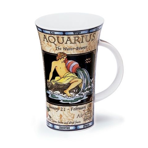 Чашка Dunoon Glen Zodiacs Aquarius 500 мл фото