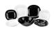 Столовый сервиз на 6 персон Luminarc Carine black&white 19 предметов