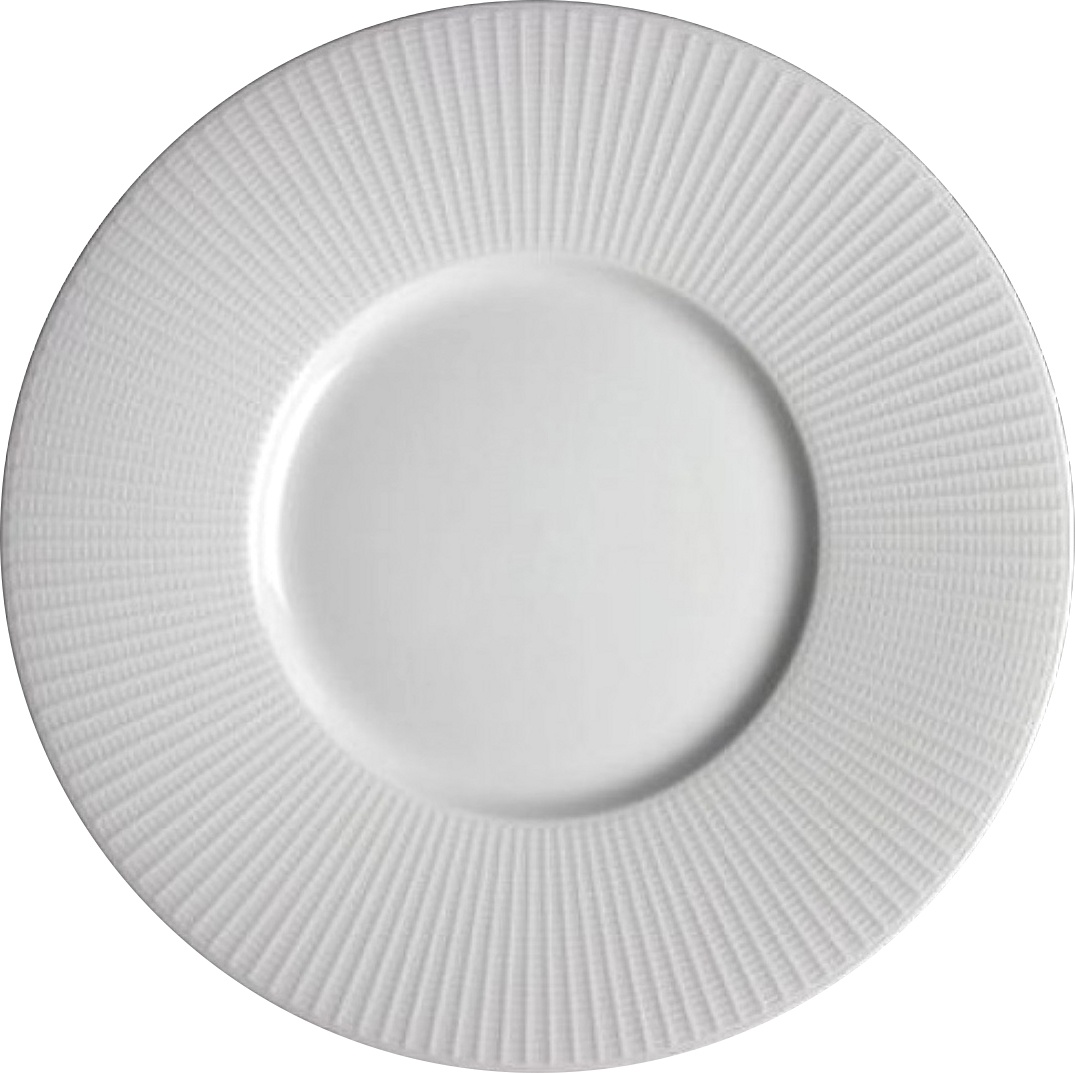 Тарелка обеденная Steelite Willow 28,5 cм белая фото