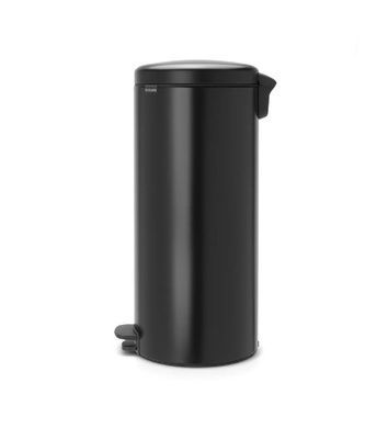 Бак для сміття Brabantia Pedal Bin 30 л чорний фото