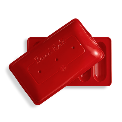 Форма для міні-багетів Emile Henry 39х23х10,5 см червона фото