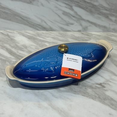 Форма для запікання риби Le Creuset Heritage 41х21 см Azure фото