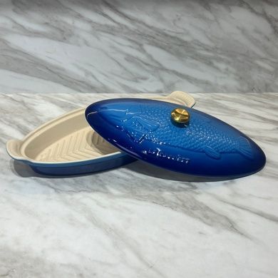 Форма для запікання риби Le Creuset Heritage 41х21 см Azure фото