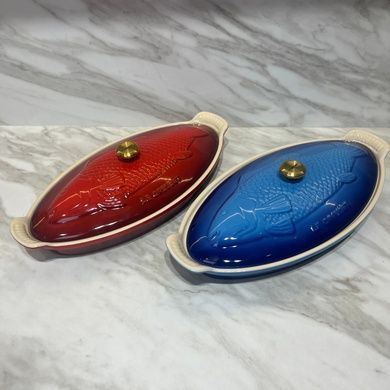 Форма для запікання риби Le Creuset Heritage 41х21 см Azure фото