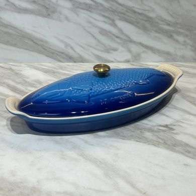 Форма для запікання риби Le Creuset Heritage 41х21 см Azure фото