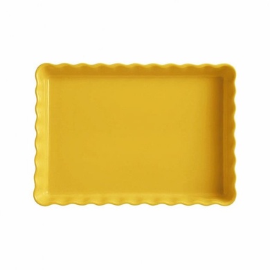 Форма для запекания Emile Henry OVENWARE 2,4л, 24х34 см, керамическая, желтая фото