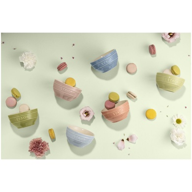 Набір із 6 салатників Staub Ceramique 12 см різнокольорові фото