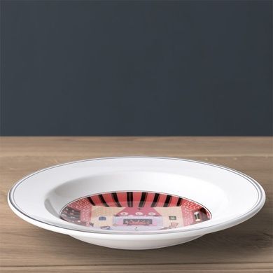 Тарілка супова Villeroy & Boch Design Naif Camino 21 см фото