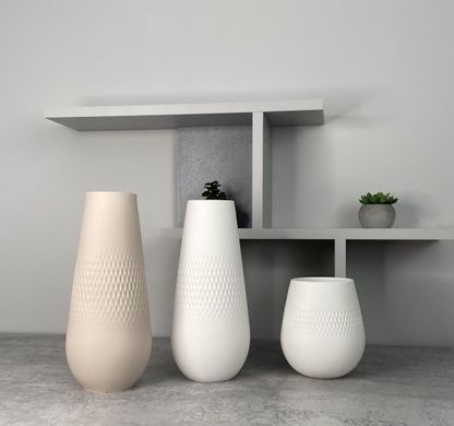Ваза Villeroy & Boch Manufacturing Collier 14 см белая фото