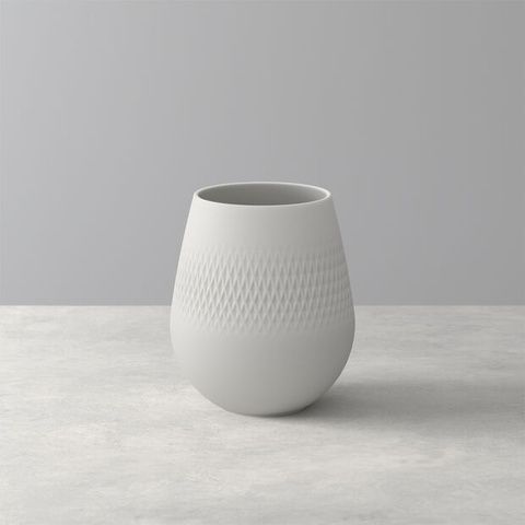 Ваза Villeroy & Boch Manufacturing Collier 14 см белая фото