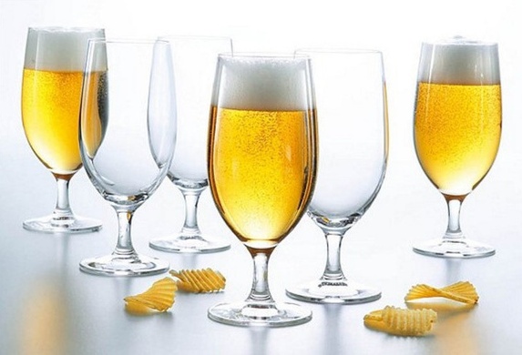 Набор бокалов для пива Каберне 470 мл 6 шт прозрачный фото