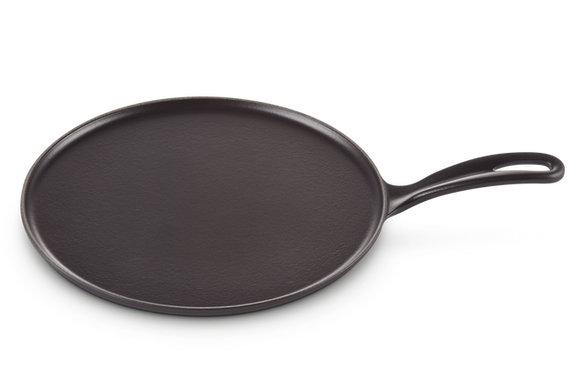 Сковорода для блинов Le Creuset Tradition 27 см чёрная фото