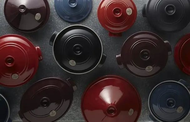 Кастрюля Emile Henry Cookware 2,5 л черная фото