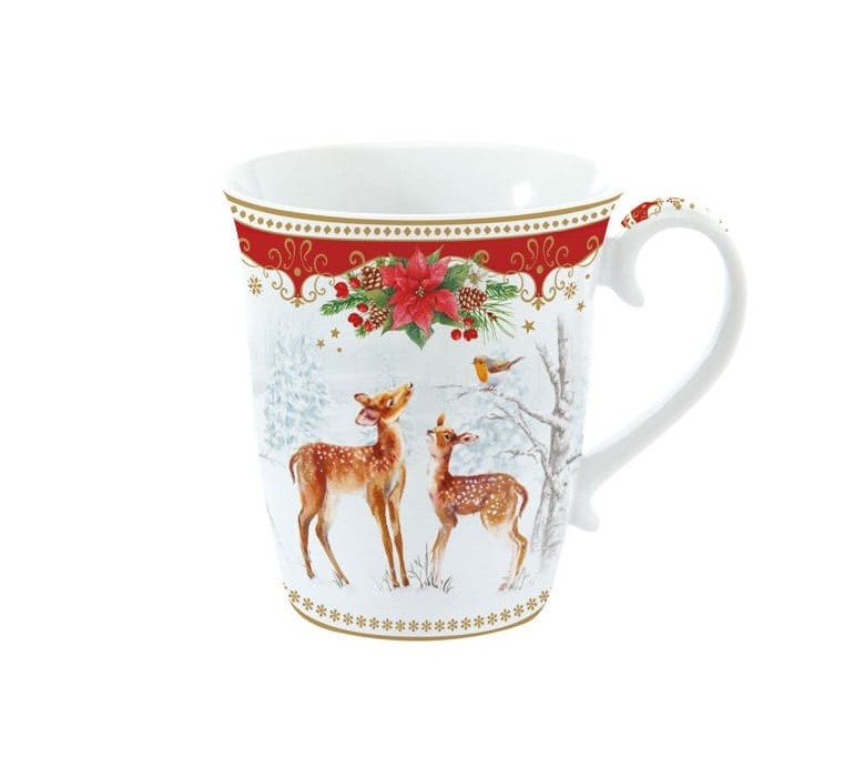 Чашка для чаю Easy Life Christmas Melody 275 мл різдвяна фото