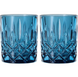 Набір із 2 склянок для віскі Nachtmann Noblesse Vintage Blue 295 мл синій