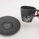 Чашка для кави Villeroy & Boch Manufacture - Mickey Mouse 160 мл чорна