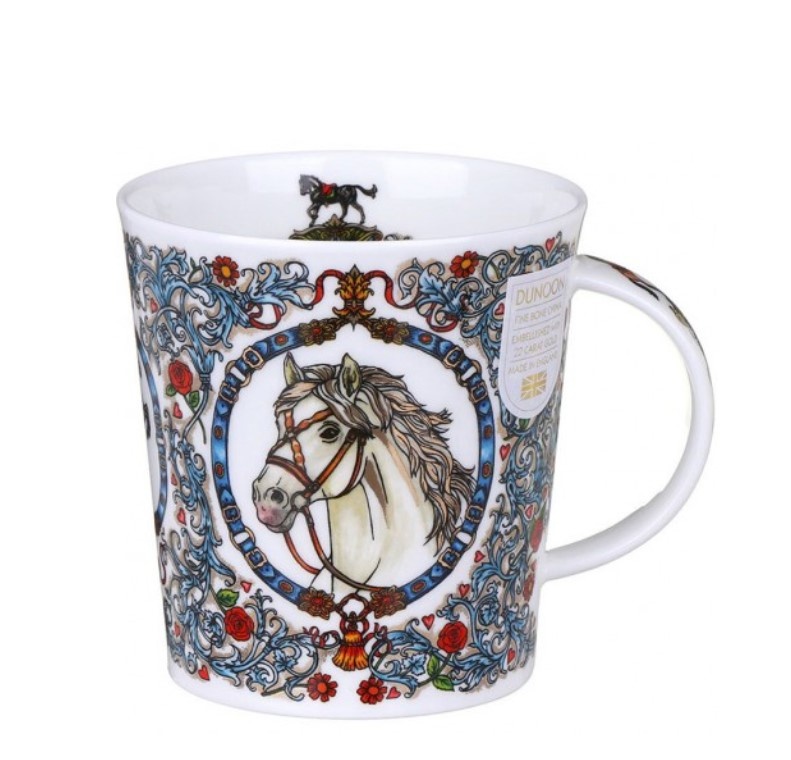 Чашка Dunoon Lomond Equus Blue 320 мл фото