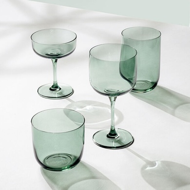 Набор из 2 стаканов для воды Villeroy & Boch Like Glass Sage 385 мл зеленый фото