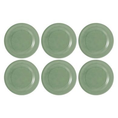 Набір із 6 обідніх тарілок Seltmann Beat Color Glaze 27,5 см зелених фото