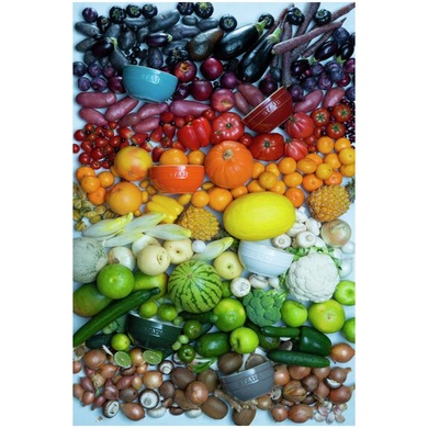 Набір із 6 салатників Staub Ceramique 14 см різнокольорові фото