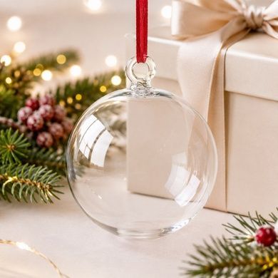 Елочная игрушка Rogaska Holiday 9,5 см Ball фото