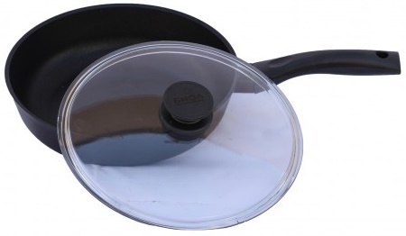 Сковорода Биол Классик 20 см антипригарная с крышкой фото