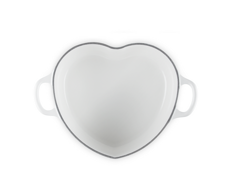 Кастрюля Le Creuset Heart 1,9 л White фото