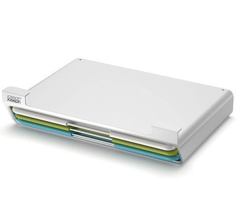 Набор из 3 досок Joseph Joseph Folio Slim с подставкой разноцветный фото