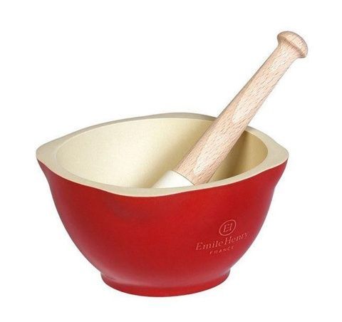 Ступка с пестиком Emile Henry Kitchen Tools 14 см фото
