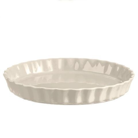 Форма для пирогів і кіша Emile Henry Ovenware 29,5 см біла фото
