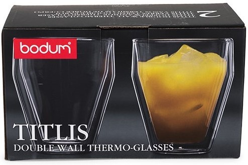 Набор стаканов Bodum Titlis 2 шт 250 мл с двойными стенками фото