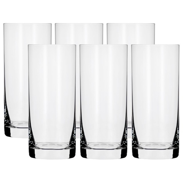Склянки Bohemia Barline 300мл для води високий 6шт фото