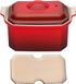 Кухонна форма з пресом для приготування терріну Le Creuset Tradition 800 мл Cerise