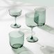 Набір із 2 склянок для води Villeroy & Boch Like Glass Sage 385 мл зелений