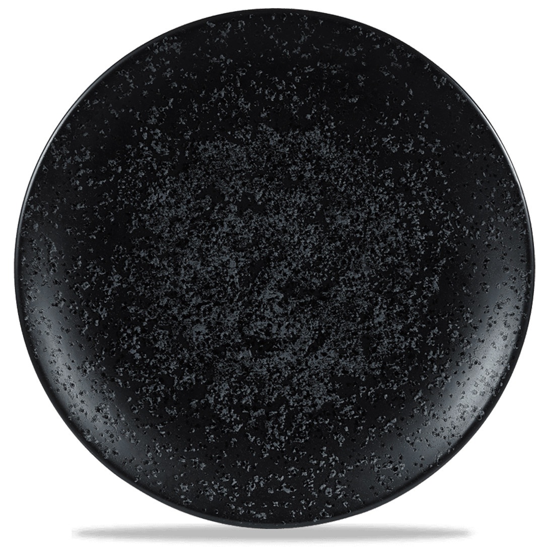 Тарелка обеденная Churchill MENU SHADES ADC 27 см черная фото