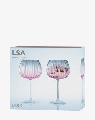Набір із 2 келихів LSA International Dusk Balloon Goblet 650 мл фото