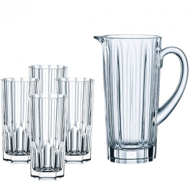 Набор из 5 предметов для напитков Nachtmann Aspen со стаканами фото